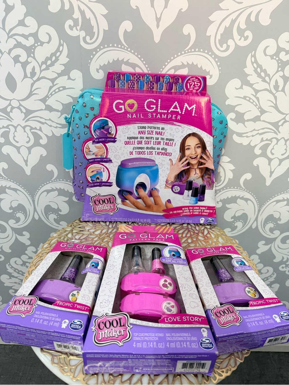 • Cool Maker GO GLAM Nail Stamper Kit & Add On Packs